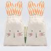 Cute Easter Bunny Ears Bags Festival Gift Packaging Bags  Holiday Wedding Birthday