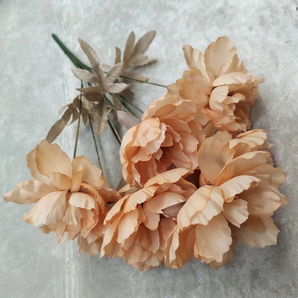 

Шелковые лепестки Искусственный цветок Пион 9 головок Имитация Цветочный букет Яркие Реалистичные цветы Подарок светло-желтого