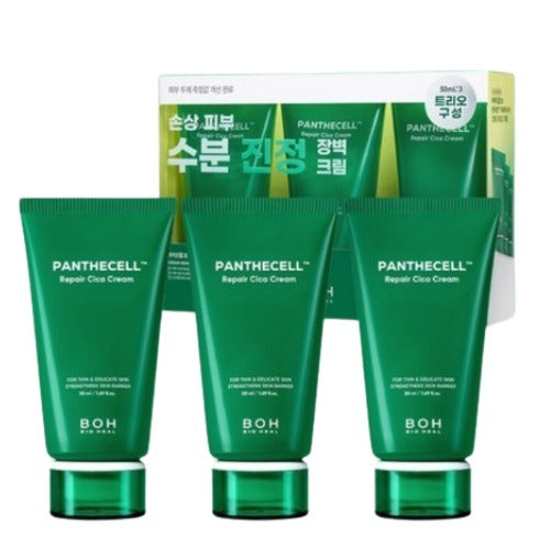 BIOHEAL BOH PANTHECELL Repair Cica Cream 50ml*3ea (Tube) set