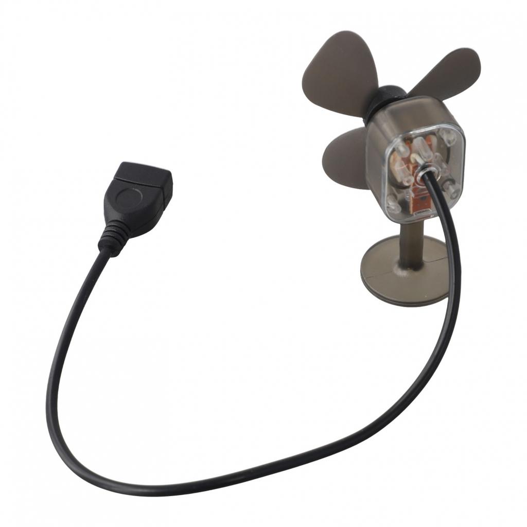 Lightweight Portable Wind Turbine with USB Charger for Outdoor Activities