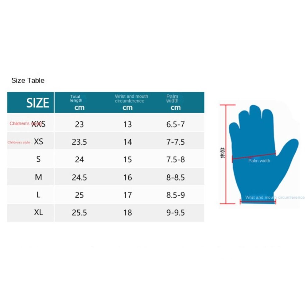 Abrasion-resistant Five Finger Gloves 3mm Neoprene Wetsuit Gloves Surfing Gloves  Rafting