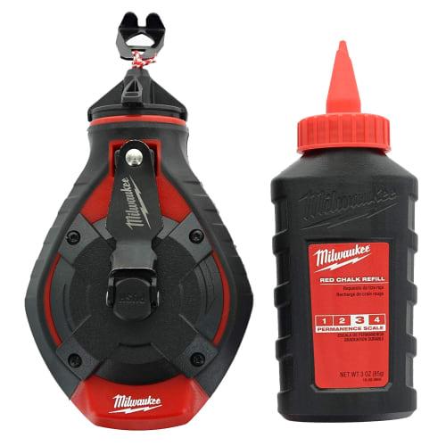 Milwaukee 100 Ft. Line Chalk (Red)