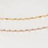 18K Gold Bracelet, 1-pun-1-line Dragonfly Chain