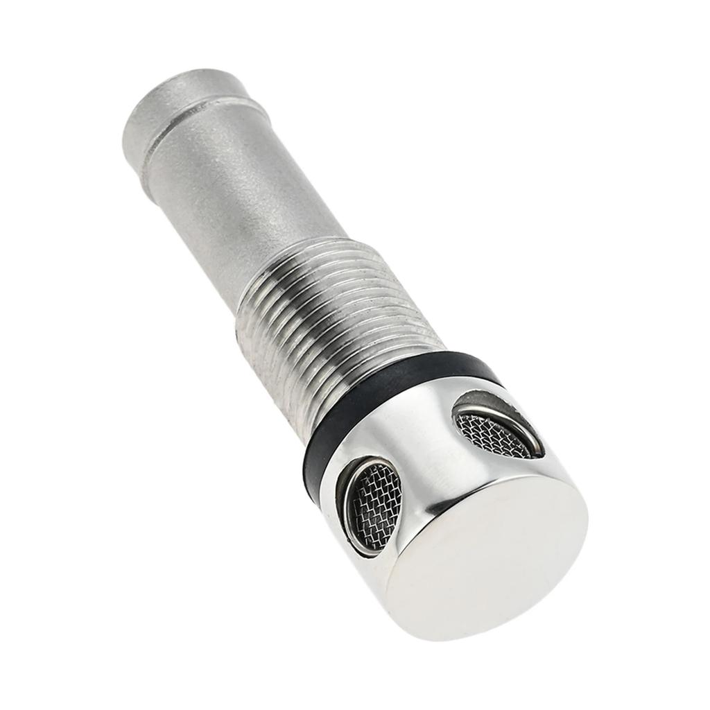 1Pc Boat Fuel Tank Vent for 5/8"" (16mm) Inner Diameter Hose Marine 316 Stainless Steel Flush Mount Thru-Hull Fuel Gas Tank Vent