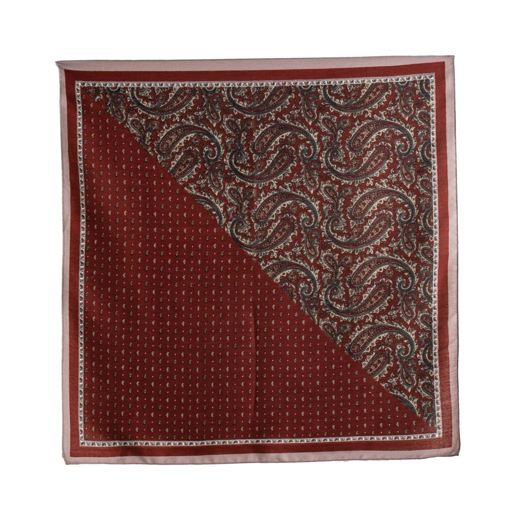 French retro leopard print silk scarf neck scarf simulation silk foreign style versatile temperament square scarf female live broadcast