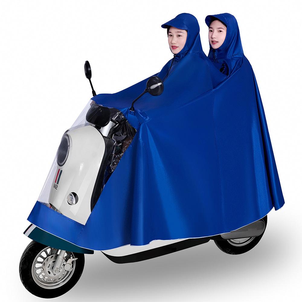 Unisex Full-Body Rain Cape for Electric Scooter or Motorcycle Riders