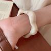Stylish Acrylic Wide-Face Irregular Bracelet - High-End Design Niche Jewelry