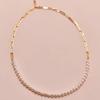 Simple new natural freshwater pearl necklace, INS versatile commuter choker, high-end Xiaomi bead necklace for women