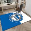 Tappeto Area con Stemma Hertha Bsc Berlin, Tappeto per Ufficio, Tappeto per Sedia, Tappeto Decorativo Salotto Camera da Letto, Tappetino Grande Formato Regali per Fan Regali di Natale