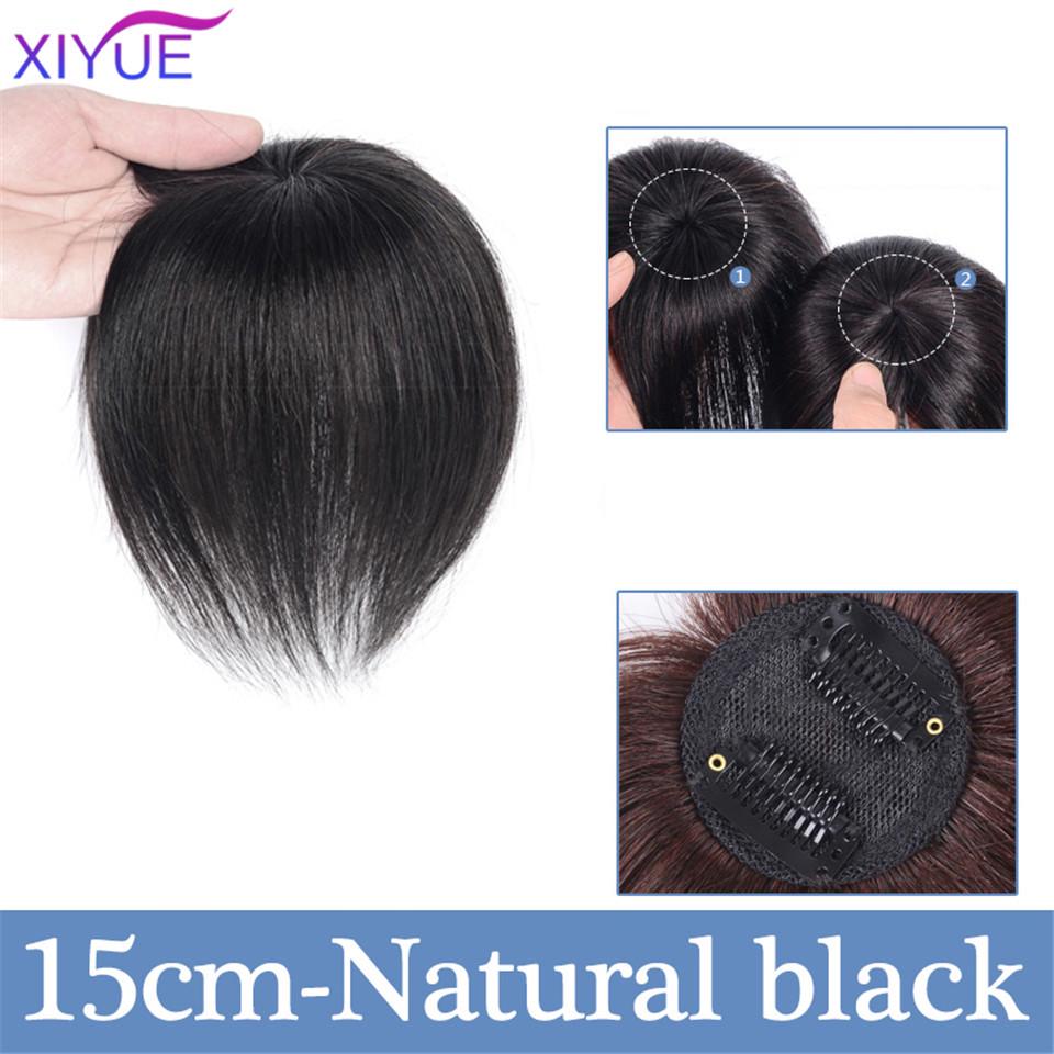 Natural 3D French Bangs Wig - Women's Hairline Repair Piece with Fake Bangs