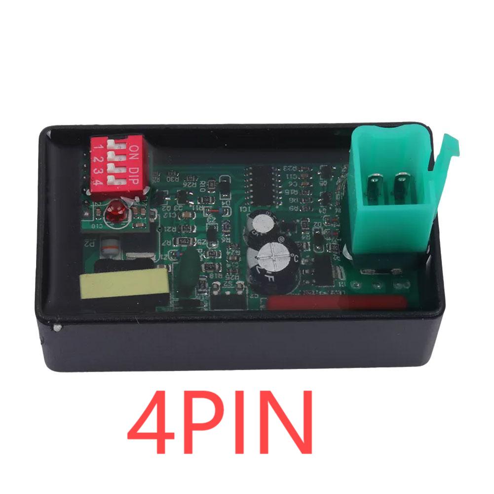Programmable CDI For Motorcycle Lgnition 4/6 Pin DC CDI Racing Box DIP Switch For ACTIVE WAVE 110 TC100 ATV 150 Dirt Bike