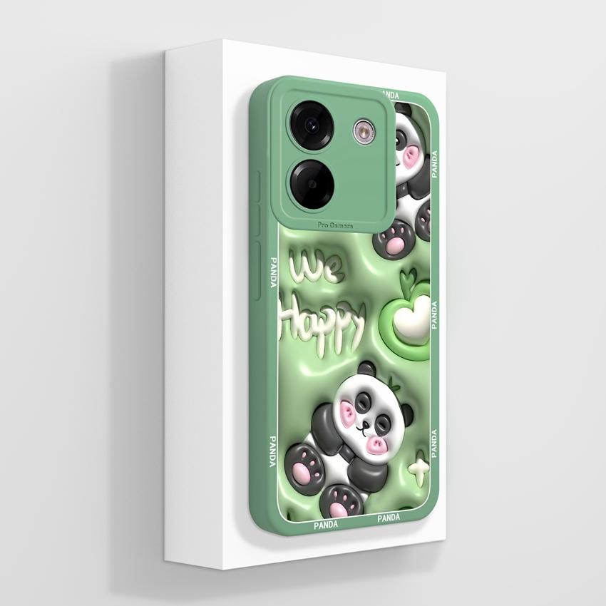 

Для Xiaomi Poco M7 X7 X5 X3 X2 Pro C51 C71 C75 чехол для телефона милый рисунок мультяшной панды высококачественный противоударный силиконовый защитный чехол для Xiaomi Capa Xiaomi Poco X7 Pro 5G