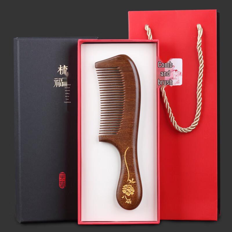 

Etravel Decorative Long-Handle Fine-Tooth Comb