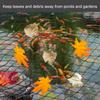 Black Orchard Bird Netting High Density Polyethylene Knotless Anti Fall Leaves Pond Net