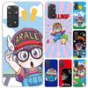 Dr Slump Arale Anime Phone Case for Xiaomi Redmi Note 15 14 14S 13 12S 12 Pro 11S 11 Plus 11T 11E 10S Soft Funda Print Shell Red