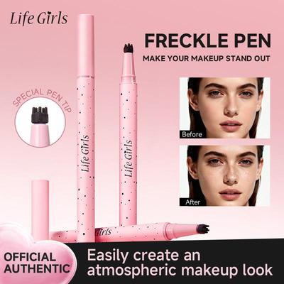 Life Girls Natürlicher Sommersprossen-Rouge-Stift Wasserdicht Langanhaltend für Alle Hauttypen Tägliches Make-up Essential