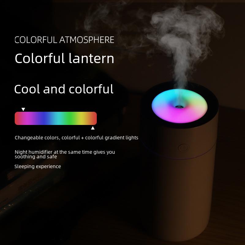 Colorful USB Mini Cup Humidifier & Air Purifier for Cars