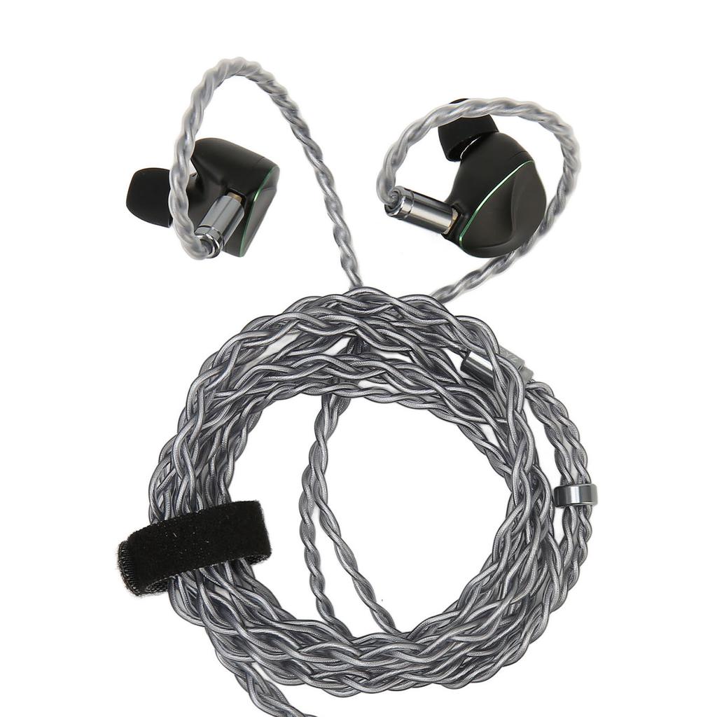 Kabelgebundene Ohrhörer 12mm Dynamischer Treiber 11.6mm PZT Knochenleitung HiFi Kopfhörer mit Abnehmbarem 0.78mm
