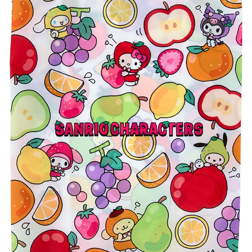 Sanrio Öko-Tasche mit Hülle Sanrio Charaktere 598950 (Frucht-Design)