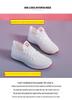 Old Beijing Women's Flat Soft Sole Casual Mesh Dance Sneakers