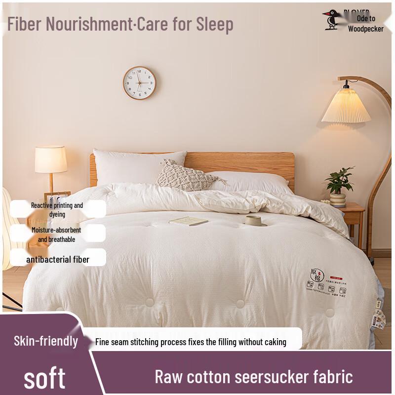 

PLOVER Seersucker Bean Quilt