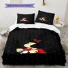 Mafalda Pattern Bedding,Quilt Set Quilt Cover Pillowcase Home Birthday Gift (1 * Duvet Cover + 2 * Pillowcase, Without Core)