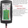 12V/24V DC Car Battery Tester with LED Light Machine Diagnostic Tester for Cars Motorcycles Trucks Battery Check