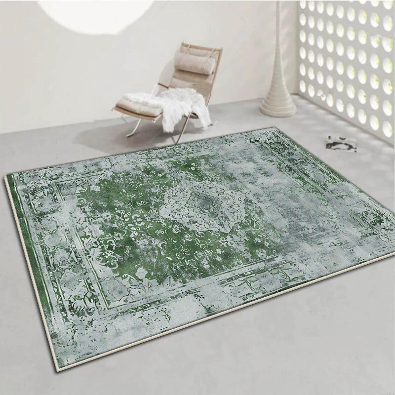 Amerikanischer Stil Persien Großer Teppich Wohnzimmer Dekoration Zuhause Sofa Bereich Teppiche Schlafzimmer Garderobe Fußmatte Waschbar Rutschfest