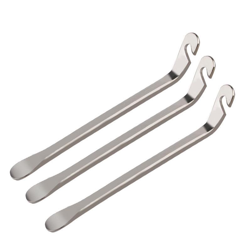 

3PCS Bicycle Tyre Lever Tube Repair Service Steel Cycling Tool Bike Tire Opener Crow Bar Remover Repair Tools Accessories серебряный