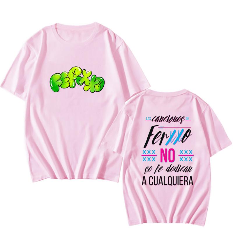 Ferxxoo T-shirts Rapper Print T Shirt Men Summer Short Sleeve Tees 100% Cotton Harajuku Tshirts Oversized Y2K Clothes Streetwear