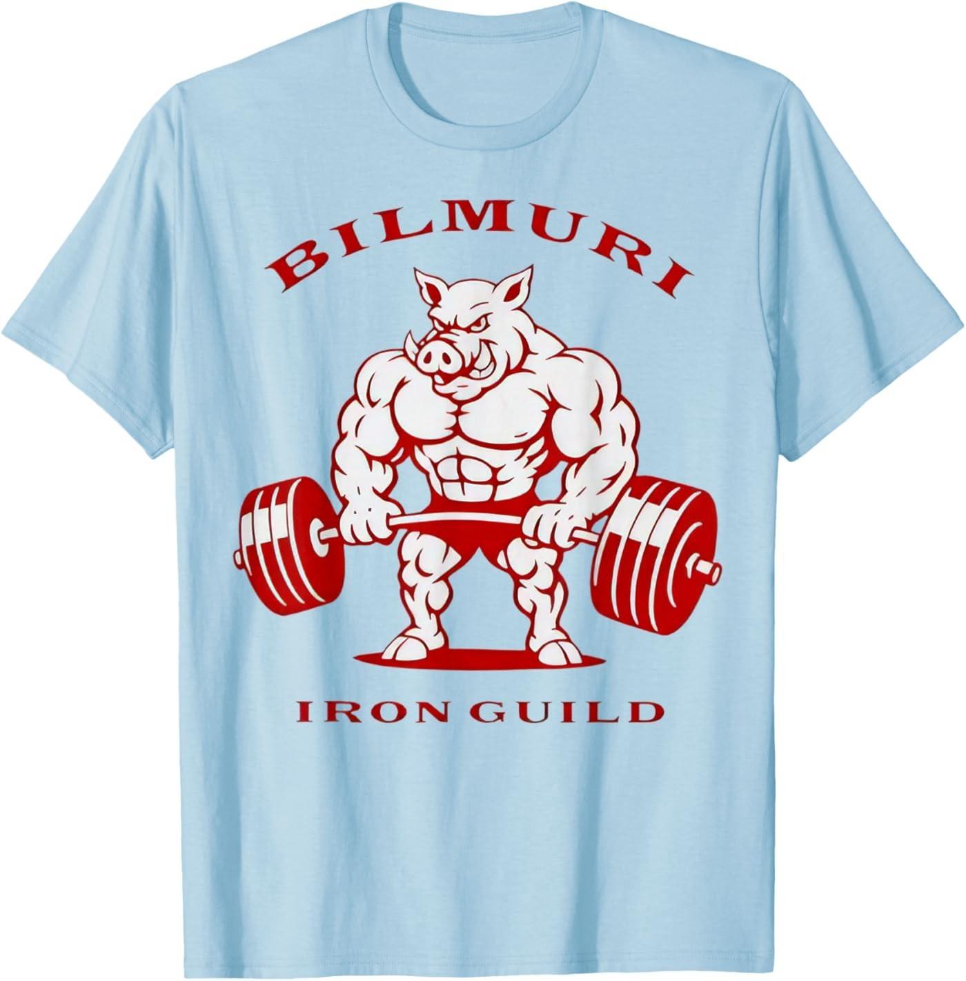 Pig bilmurI Iron Guild Gym Unisex T-Shirt S разноцветный