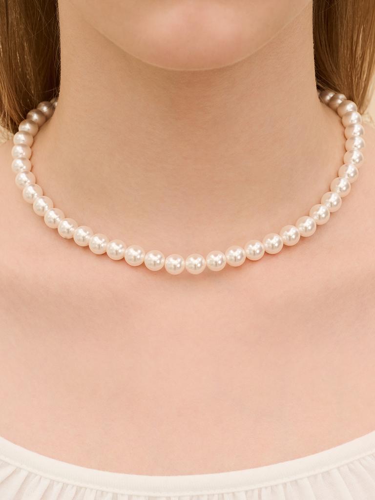 Rosemont Silver Pearl Necklace Ra24C70J