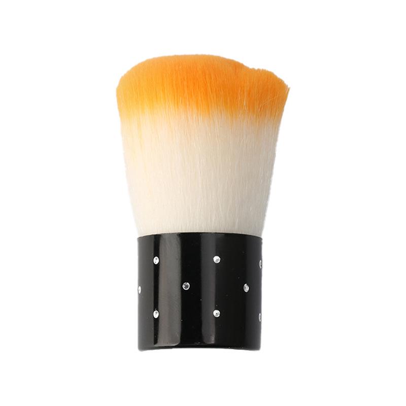 Mushroom Head Nail & Makeup Dust Brush for Nail Art, Blush, and Loose Powder