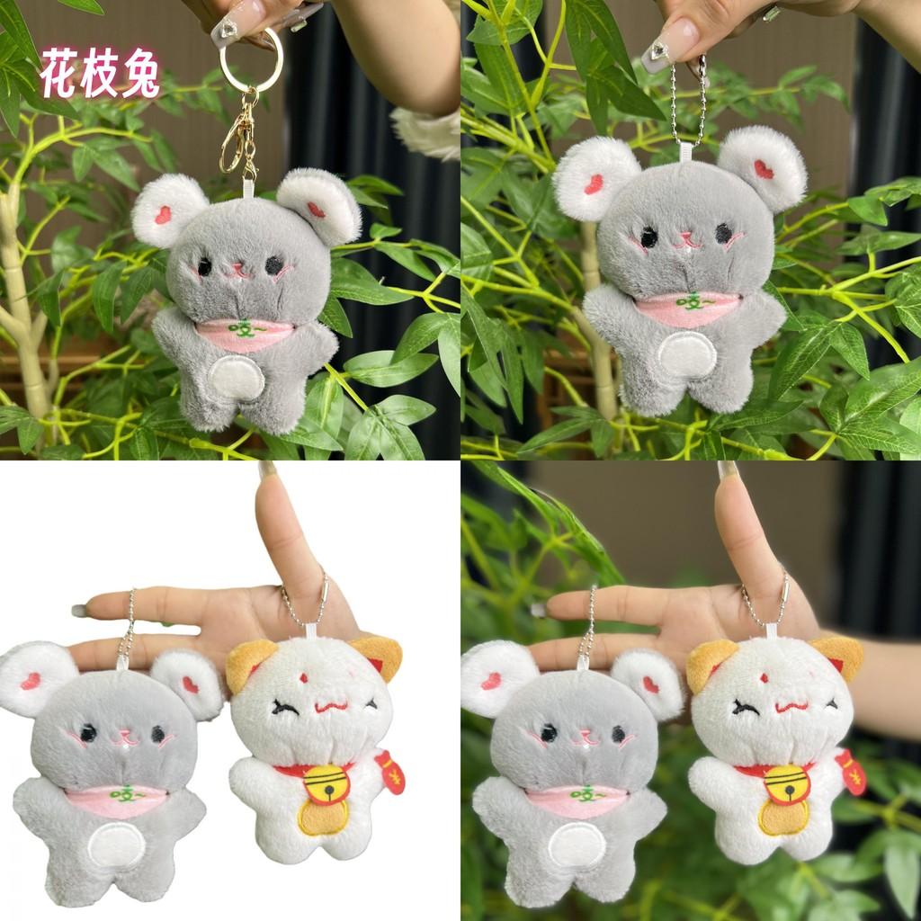Charming Plush Kitten Keychain Fluffy Doll For Trendy Bag Accessories And Gift Ideas