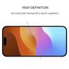 25Pcs For iPhone 15 Screen Protector Secondary Hardening Medium Alumina Glass Film