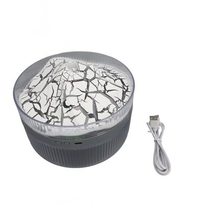 Difuzor Vulcan 1000ml USB Umidificator Flacără Difuzor Ulei Esențial cu 2 Moduri de Temporizare pentru Acasă