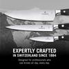 VICTORINOX Επαγγελματικό Μαχαίρι Βαρέως Τύπου και Σετ Grand Chef, Σετ 3 Τεμαχίων, Μαύρο, Premium Κατηγορίας, Κοφτερό, Maître, Σφυρηλατημένο, 7.7243.2