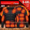 Dual-Control Hooded Heated Jacket with Three-Speed Intelligent Temperature Heating