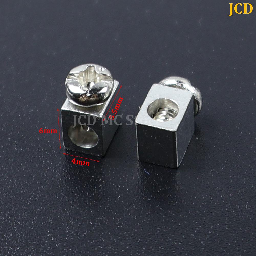5-20PCS 15A 20A DC Terminals Through Hole High Current PCB Screw Copper Square Solder Board Drive Power Wire Terminal Connector