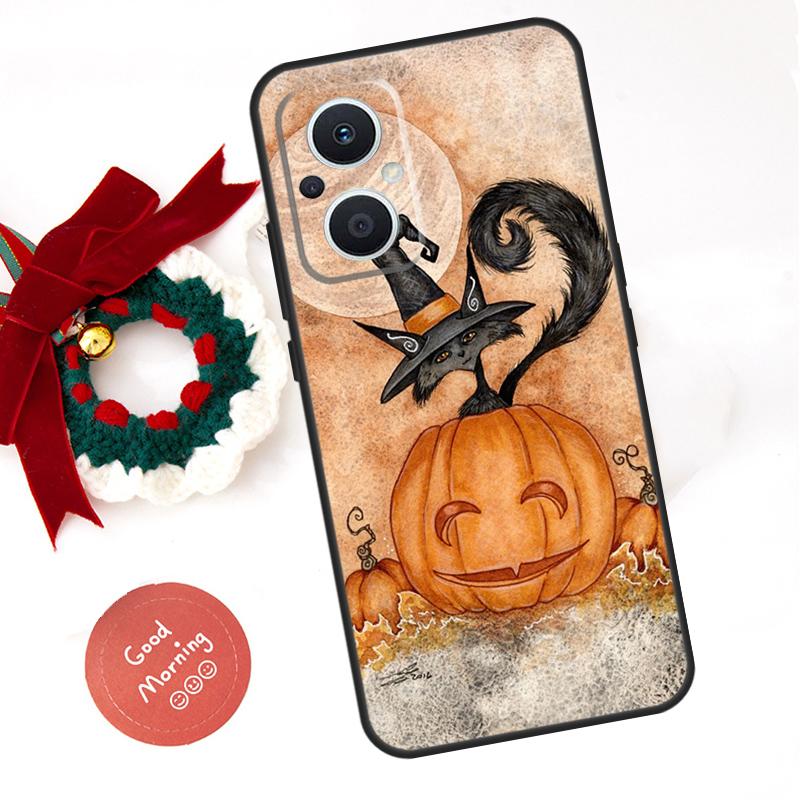 Magic Cat The Witches Funda For OPPO Reno 14 F 13F 12F 11F 10 11 12 13 Pro 7 8 Lite OPPO Find X5 X6 X8 X9 Pro Case