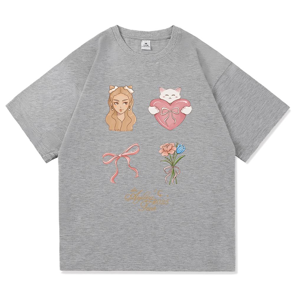 2026 Die Ayliva Tour Mode HerrenDamen Kleidung Retro Harajuku Hochwertige Oberteile Fan Geschenk Baumwoll T-Shirts