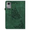 For Lenovo Idea Tab (TB336ZU/TB336FU)/Xiaoxin Pad 11 2025 Case Butterfly Flower Imprint PU Leather Tablet Cover with Card Slots