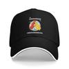 Disco Elysium the Underground Is Undergrounding Baseball Cap  Summer Sun Visor Female Male Fashion Baseball Caps