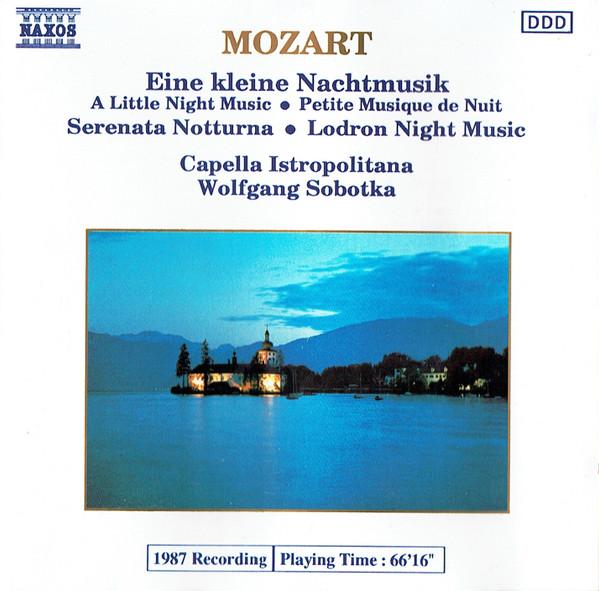 CD WOLFGANG AMADEUS MOZART CAPELLA I Eine Kleine Nachtmusik A Little N 8550026 Naxos Germany ObiClassical Used