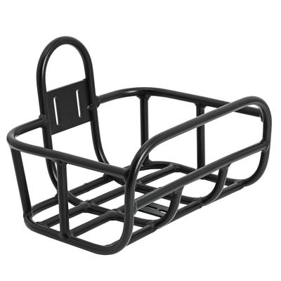 CAPTAIN STAG Front Basket Front Basket Pipe Basket Front Aluminum Lightweight M Size Matte Black Y-7909