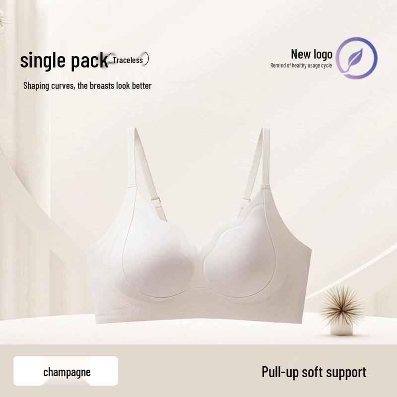 Cloud Cup Nahtloser Push-Up-BH für Damen, hebt und stützt, ohne Bügel, Anti-Hänge-Effekt, bequeme Passform