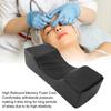 U Shaped Lash Extension Pillow with Side Pocket Memory Foam PU Leather Ergonomic Lash Neck Pillow for Grafting Beauty Salon