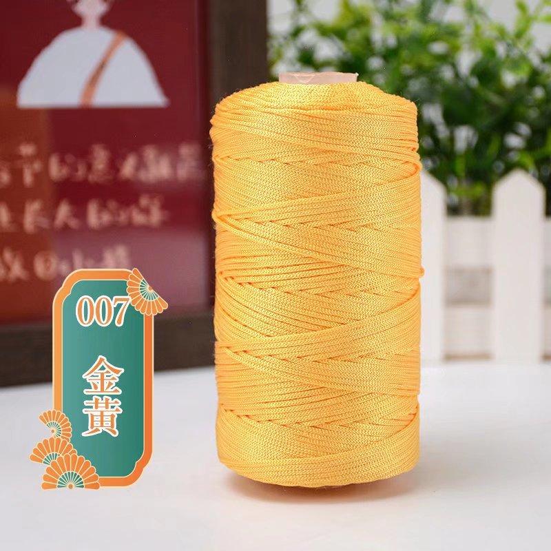 Mercerized Ice Hemp Thread 100G Shaft Medium And Thin Hollow Thread Sun Hat Shoes Crochet Hand-Woven Thread Full Free Shipping