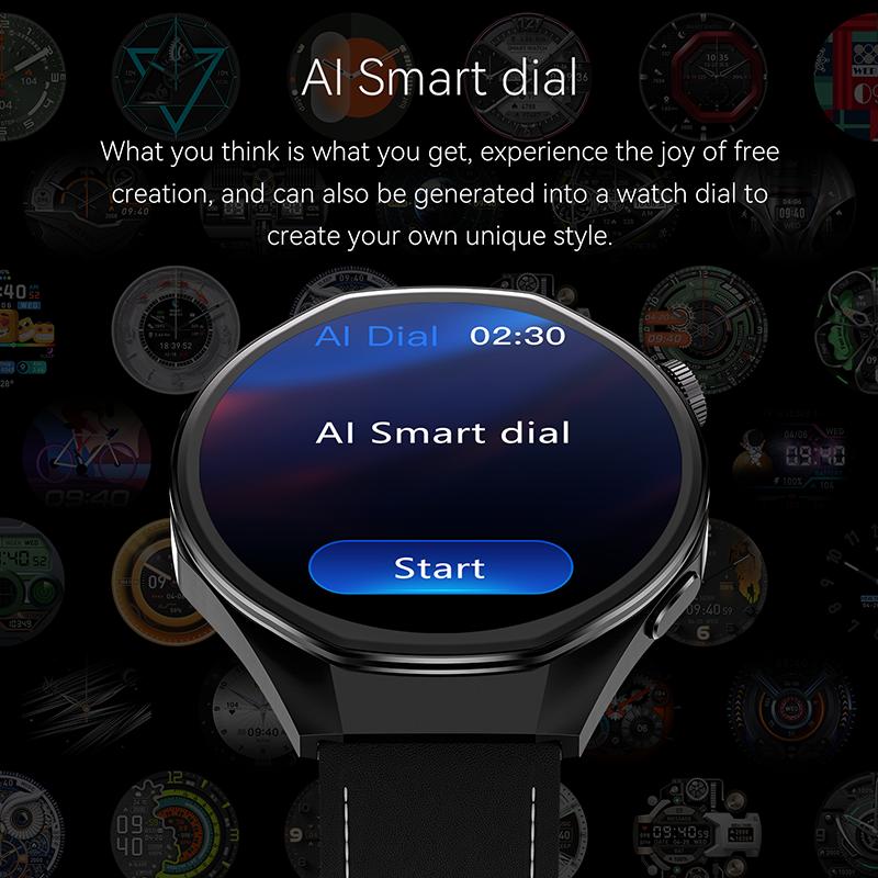 1.75inch Smartwatch GPS Positioning, Camera, AI Model, Multiple Sports Smart Watches