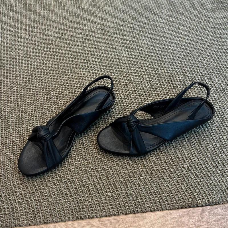 

Fashion Women Flats Sandals Summer Slippers Casual Woman Shoes 2025 New Beach Dress Slides Walking Flip Flops Cozy Sandalias De Mujer 40 чёрный